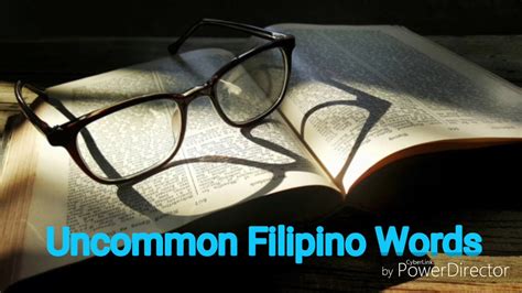 3 Uncommonly Used Words In The Philippines Youtube