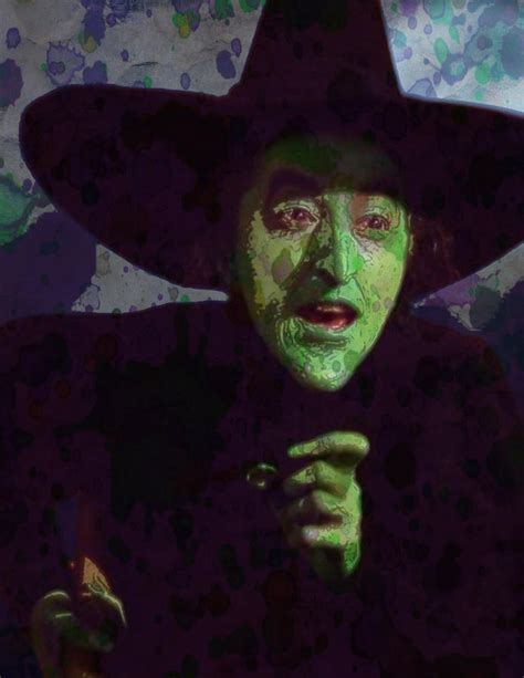 Wicked Witch Of The West The Wizard Of Oz Margaret Hamilton Digital