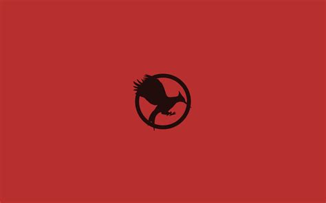 The Hunger Games Logo White Background