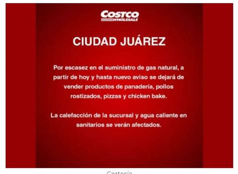 Crisis De Gas Natural En El Norte De México Limita La Venta De Alimentos En Tiendas De Costco Y