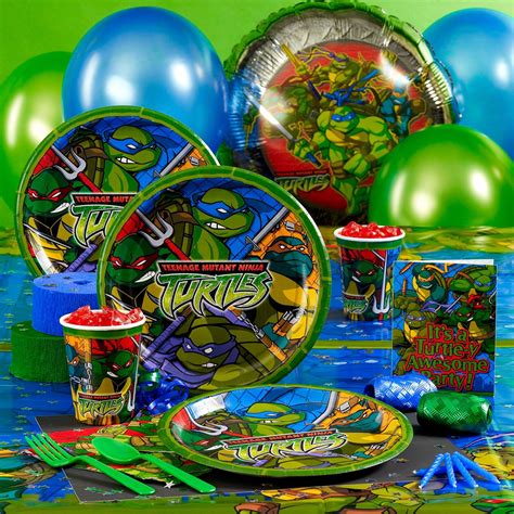 Teenage Mutant Ninja Turtles Party Supplies Ninja Turtles Birthday