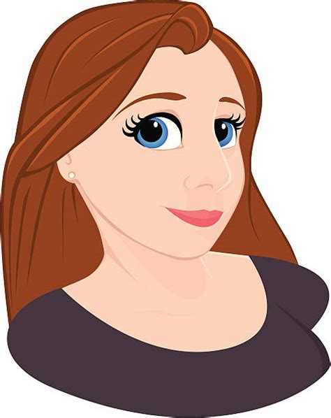 Famous Concept 52 Drawing Of Girl With Brown Hair And Blue Eyes