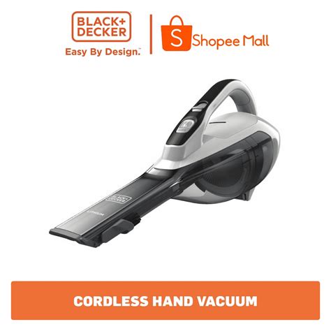 Black And Decker 108v Li Ion Dustbuster With Floor Extension Handheld