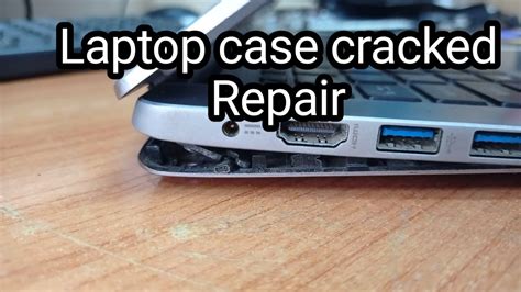 How To Repair Laptop Body Cracked Notebook Broken Plastic Fix YouTube