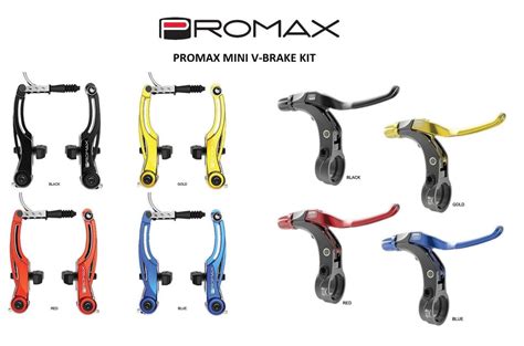 Promax P 1 Mini V Brake Kit Inkys Bicycles