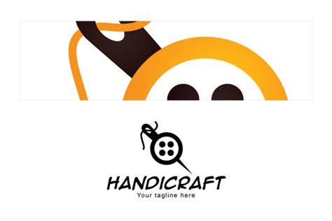 Handicraft Stock Logo Template Creative Illustrator Templates