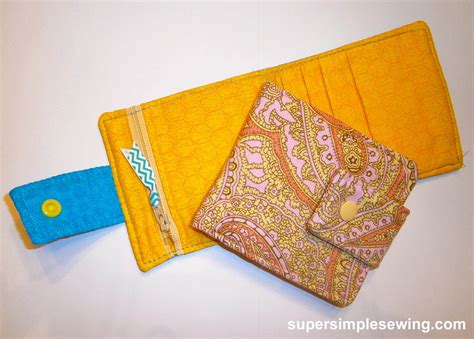 Wallet Free Sewing Pattern And Tutorial