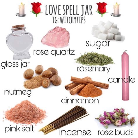 Love Spell Jar In 2020 Wicca Love Spell Jar Spells Love Spells