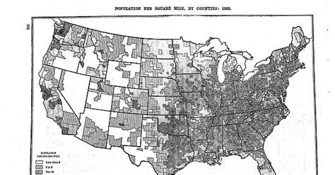 United States Population Density Map 1920 Imgur