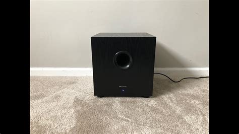 Pioneer Sw 8 Home Theater Powered Active Subwoofer By Andrew Jones