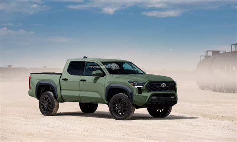 Next Gen Toyota Tacoma Imagined Wearing Trd Performance Bits