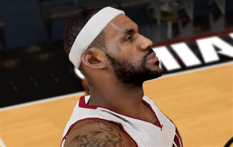 Nba K Lebron James Realistic Cyberface By Ykwl Released Dna Of Hot