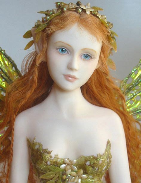 Polymer Clay Ooak Fairy Fairy Art Dolls Polymer Clay Fairy Polymer