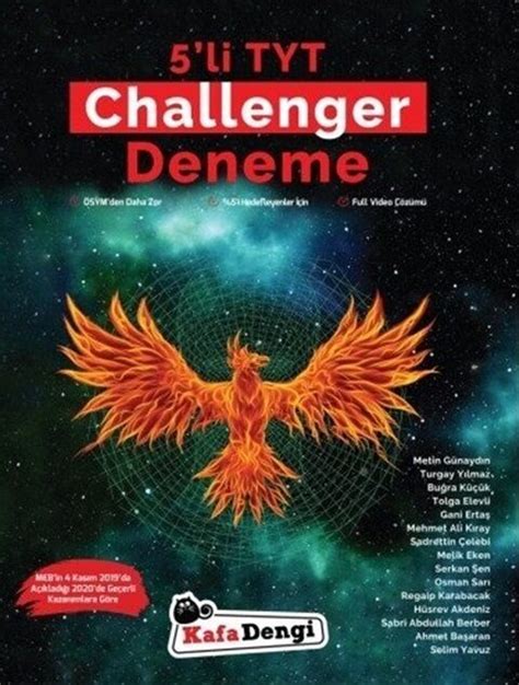 Kafa Dengi Yayınları TYT Challenger 5 Deneme Kitapİşler İşler