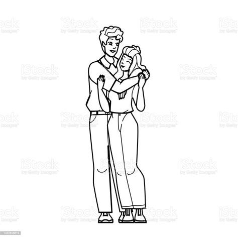 Couple Laughing Vector Stock Illustration Download Image Now Adult Adults Only Cheerful