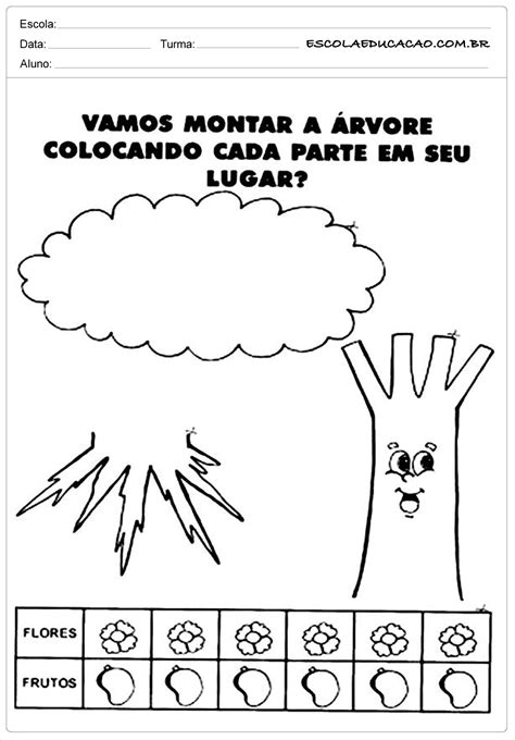 Atividade Dia Da Arvore 2 Ano