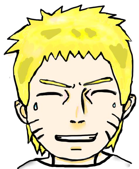 Naruto Drawing Attempt In Pixelmator By Fran48 On Deviantart
