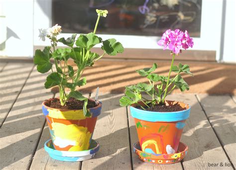 Painting Flower Pots
