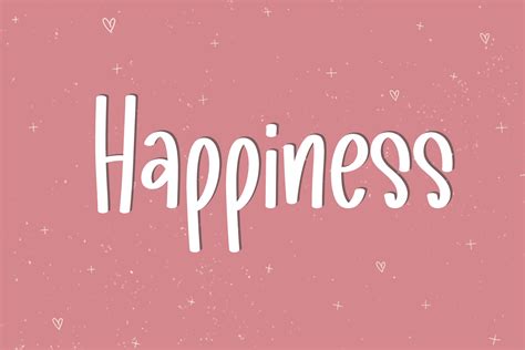 Happiness Is Font Fonts For Cricut Wedding Font Commercial Etsy