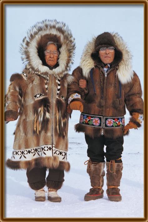 Beautiful Fur Coats Life In Alaska Inuit Clothing Inuit People