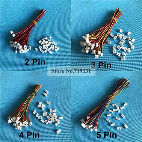 Generic 5 Pin Micro JST 1 25mm 1 25 JST 2P 3P 4P 5P 6P 3 Pin Right