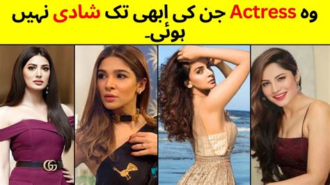 Top Aged Pakistani Actress Who Are Unmarried Youtube