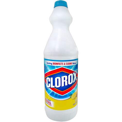 Clorox Liquid Bleach Lemon 1l Bottle Health And Personal Care