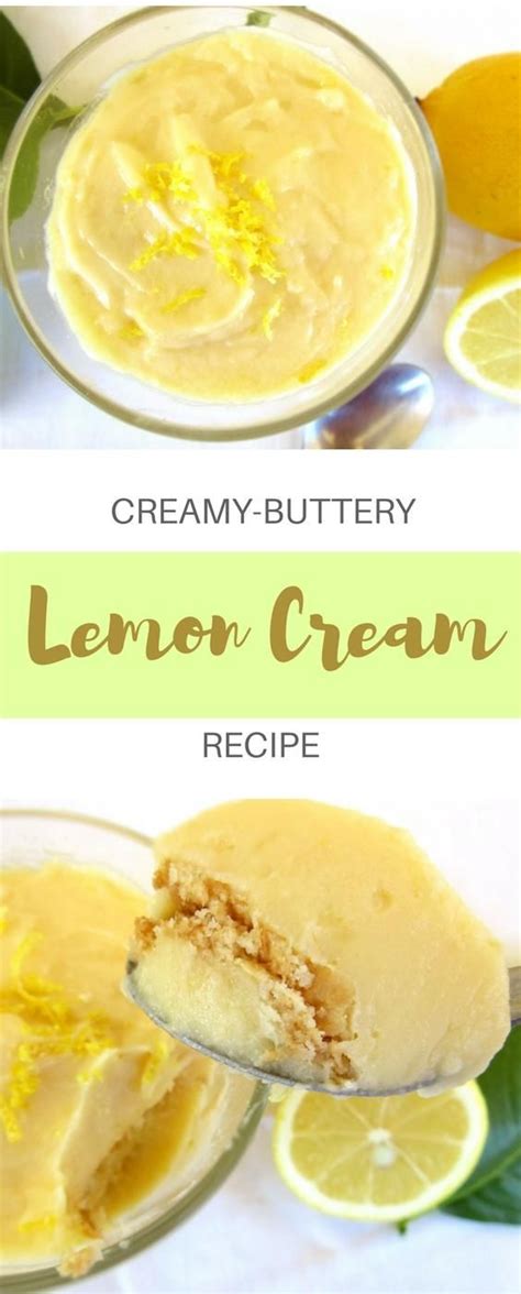 Quick And Easy Lemon Cream Real Greek Recipes Recipe Greek Recipes Dessert Recipes Lemon