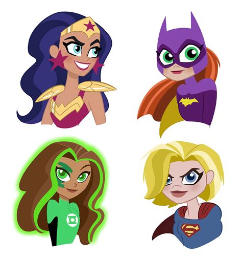 Dc Super Hero Girls⁣ ⁣dccomics Dcsuperherogirls Wonderwoman Batgril Greenlantern