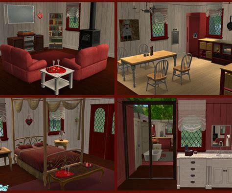 The Sims Resource Love Cottage Partially Furnished