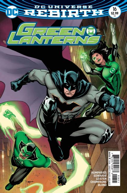 Green Lanterns 16 Variant Cover Fresh Comics