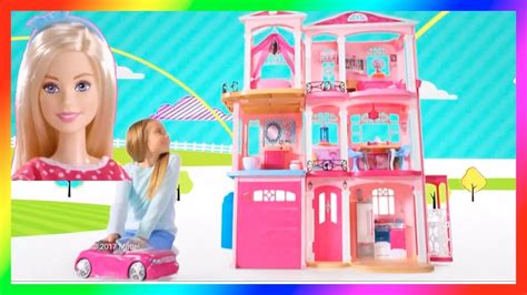 Barbie mega casa super casa de los suenos original mattel. Barbie Casa de los Sueños MATTEL 💜Barbie Dreamtopia Todos los juguetes de Barbie | KidsTimeTV ...
