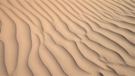 Desert Sand Waves Relief Texture 4k Hd Wallpaper