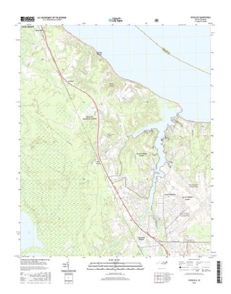Mytopo Havelock North Carolina Usgs Quad Topo Map