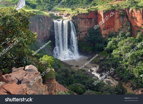 Elands River Waterfall Waterval Boven Mpumalanga Stock Photo 33471907