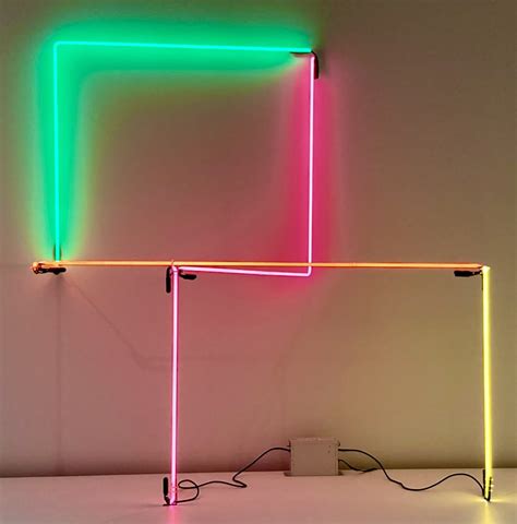 Modern Art Monday Presents Keith Sonnier Neon Wrapping Neon Ii The