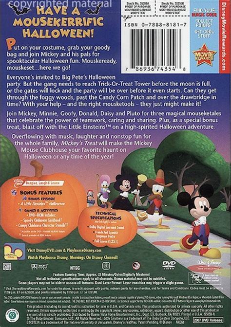 Mickey Mouse Clubhouse Mickey S Treat Dvd Dvd Empire