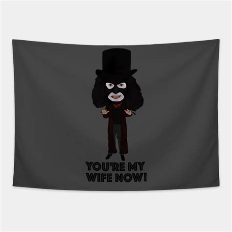 the league of gentlemen inspired papa lazarou you re my wife now ilustration the league of