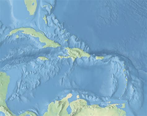 Political Map Of The Caribbean Virgin Islands Map