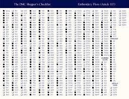 Remember that the colors you will see depend greatly on the quality and calibration of your. dmc color chart list 2018 printable - Google Search ...