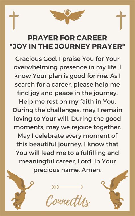 10 Inspirational Prayers For Career Guidance Connectus
