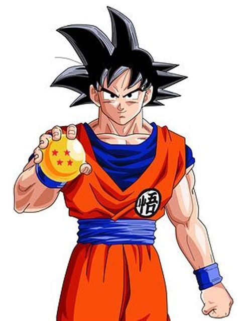 The dragon ball z collectible card game fusion frenzy pack features fusions of several characters. Goku con esfera de dragón 4 estrellas | Dragon ball, Dragon ball z, Anime dragon ball