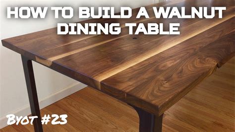 Solid hardwood maple tables, dining tables, rectangular tables in multiple sizes, styles, 16 finishes. How to Build A Walnut Dining Table (BYOT #23) - YouTube