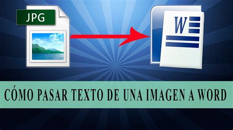 Pasar Imagenes Con Texto A Texto Word Formato Ocr Mundophone Youtube