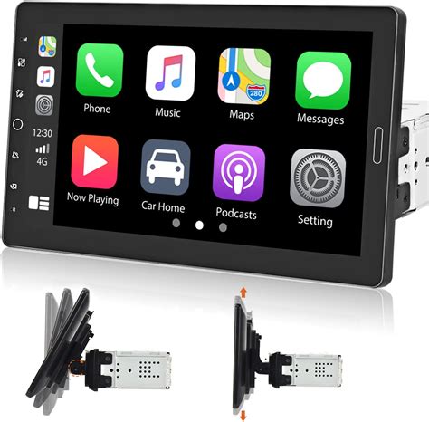 Hikity Bluetooth Autoradio 1 Din Carplay Android Auto Autoradio 10