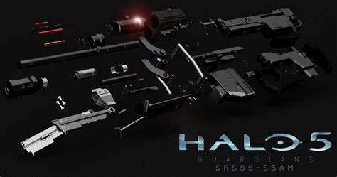Halo 5 Guardians Weapons For 3d Print Halo Costume And Prop Maker