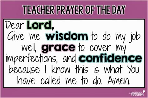 13 Best Teachers Prayers Images On Pinterest Teacher Prayer Prayer