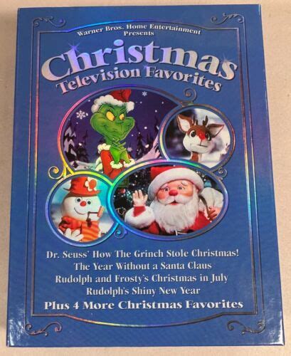Christmas Television Favorites 4 Dvds Warner Bros Ebay