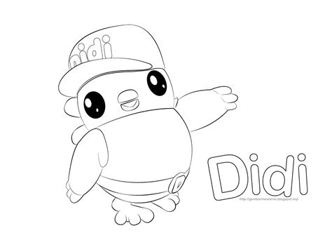 Didi And Friends Coloring Pages Printable