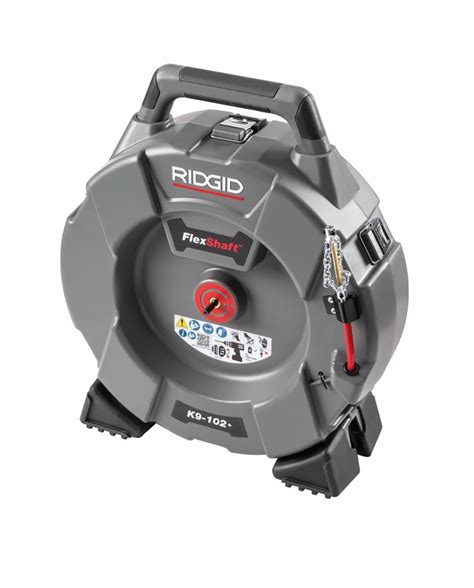 ridgid flexshaft k9 102 drain cleaning machine